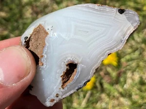DIG-N-UTAH: COVE FORT BANDED AGATE UTAH #C57 - Picture 1 of 3