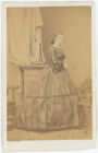 Cdv Circa 1865. Gabrielle De Pontac (1843-1883), Comtesse De Marcellus. Noblesse