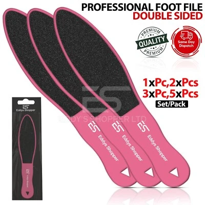 Foot Rasp File Callus Remover Scrubber Hard Dead Rough Skin Dual Sided Pedicure - Image 1 of 4