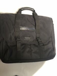 Grand sac bandoulière extensible pour ordinateur portable messager noir TENBA randonnée