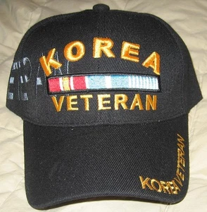 D288 - Korea Veteran hat - one size fits all adjustable cap - 100% cotton - Picture 1 of 2