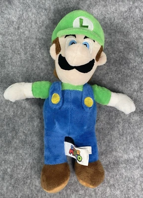 超级马里奥路易吉毛绒 12 英寸超级马里奥兄弟 2019 — 第 1/4 张图片