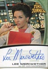 Fantasy Worlds of Irwin Allen The Time Tunnel Lee Meriwether Autograph Card A3