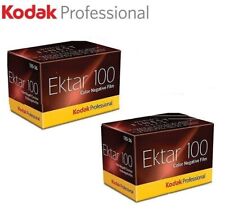 (EXP 10/21) 2 x KODAK Professional EKTAR 100 ISO 36exp 35mm Color Negative Film