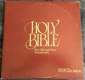 THE STATLER BROS. ~ HOLY BIBLE / OLD & NEW TESTAMENTS ~ 2 LPs 1978 ~ EX/EX/VG+ - Picture 1 of 8