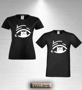 T-Shirt KITTY EYES Maglietta Uomo Donna Idea Regalo GATTO CARINO DARK FANTASIA - Picture 1 of 5