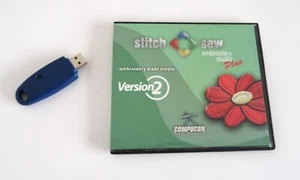 Sticksoftware Stich & Sew 2.0 mit Doungle - Bild 1 von 4