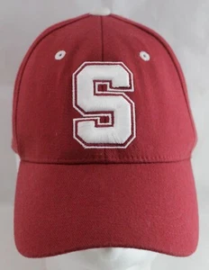 Stanford Cardinal Maroon Flex Fit Hat Top of the World Cap size 6 5/8 - 7 1/8 - Picture 1 of 3