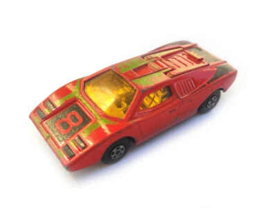 MATCHBOX Lamborghini COUNTACH # 27 SUPERFAST 1973 Modellino VINTAGE Apribile - Immagine 1 di 2