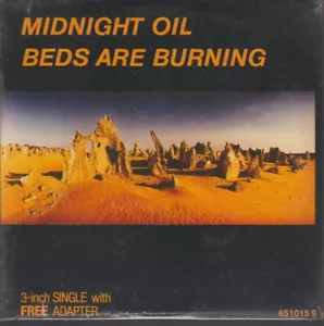 Midnight Oil Beds Are Burning Cd Single 3"inch Neuf New Cardlseeve 8cm - Madcjay - Imagen 1 de 2