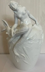 Nymphenburg Porcelain 25cm Mermaid Nymph Vase Nixenvase Excellent Condition - Picture 1 of 22