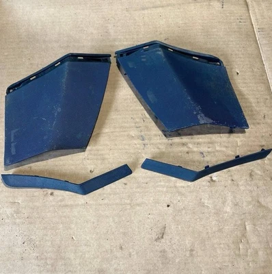 Mercedes-Benz W124 Front Speaker Cover Trim Set Blue 1246890167 1246801939 - Image 1 of 4