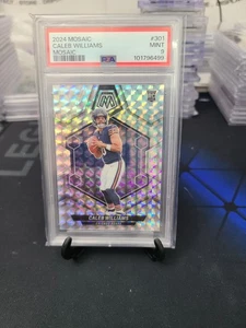 2024 MOSAIC CALEB WILLIAMS MOSAIC #301 ROOKIE RC PSA 9 - Picture 1 of 2