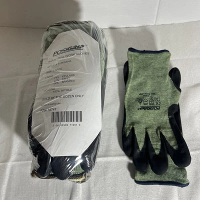 Guantes de inmersión de palma PosiGrip 713KSSN/2XL - [Paquete de 12] guantes industriales medianos, 2-XL Foto 1 de 3