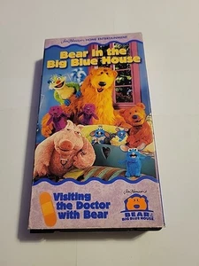 Bear in the Big Blue House - Visiting the Doctor with Bear (VHS, 2000) - Picture 1 of 6