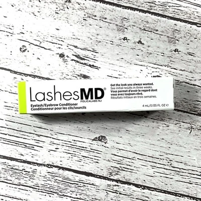 LashesMD Eyelash Eyebrow Conditioner Growth Serum 4mL Full Size NEW IN BOX - Image 1 of 4