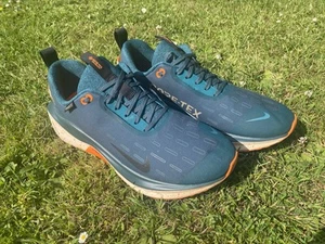 Mens Nike ReactX Infinity RN 4 Running Shoe Green Orange FB2204-300 UK Sz 10.5 - Imagen 1 de 14