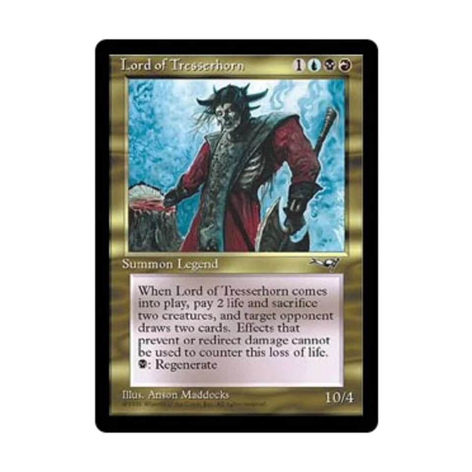 WOTC MtG Alliances Lord of Tresserhorn (R2) NM - Image 1 of 1