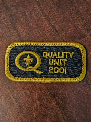 2001 Quality Unit Patch Boy Scouts BSA - Image 1 of 2