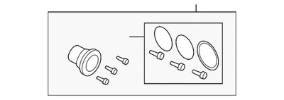 Genuine Ford Lock Assembly AC3Z-3B396-A - Image 1 of 4