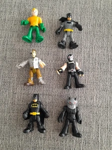 Imaginext DC Super Friends  Figure Bundle Inc Batman,Aquaman Lot Of 6 Figures - Picture 1 of 7