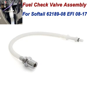 Fuel Check Valve Assembly For Harley Softail EFI 2008-2017 Fat Boy Deluxe FLST - Picture 1 of 7