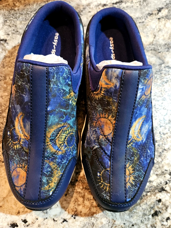 Easy Spirit Traveltime 一脚蹬运动鞋 天蓝色 8.5 W — 第 1/3 张图片