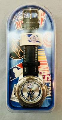 Vintage NY Yankees 1999 World Series Champions MLB Baseball Watch NOS - Image 1 of 3