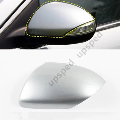 Cubierta de tapa de espejo retrovisor lateral izquierdo plateado para Mazda 3 2010-2013 con señal Foto 1 de 4