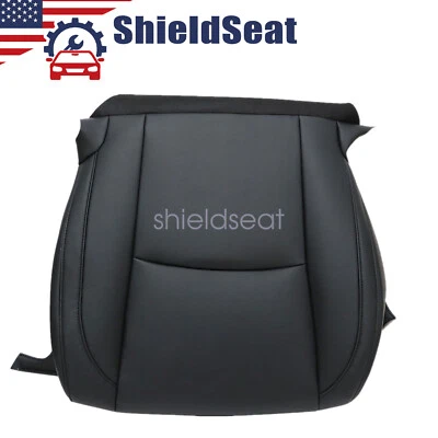 Passenger Bottom Replacement Leather Seat Cover For 2004-2006 Lexus RX 330 Black - Image 1 of 4