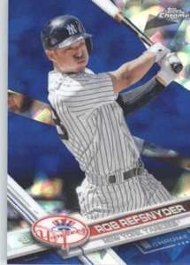 ROB REFSNYDER 2017 TOPPS CHROME SAPPHIRE EDITION #692 ONLY 250 MADE - Picture 1 of 2