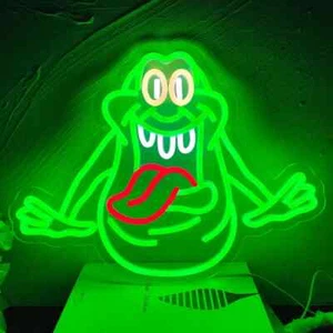 Slime LED Luz Neón, Decoración de Pared para Dormitorio, Sala de Juegos, Hombre Cueva y Fiesta Bar - Imagen 1 de 9