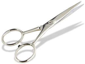 Solingen Friseurschere Bartschere Haarschere mit 12,5 cm 5 Zoll - Bild 1 von 5