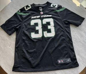 Nike NEW YORK JETS Jamal Adams #33 GOTHAM BLACK NFL Game Jersey - SIZE XL - Picture 1 of 16
