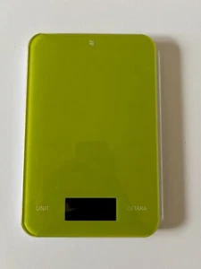 WMF Bilancia da tavolo bilancia piatta bilancia digitale da cucina verde 5 kg ottima - Foto 1 di 3