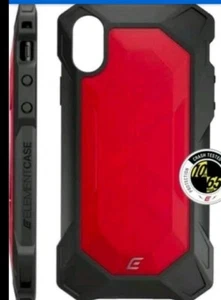 Elementcase Rev iphone X (Black And Red) *New Opened Box* (BB) - Picture 1 of 1