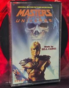 Bill Conti: Masters of the Universe Soundtrack vtg Sealed Cassette Tape He-Man - Picture 1 of 3