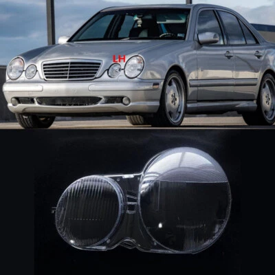 ✈Left Front Headlight Clear Lens Housing For Mercedes W210 E-class 1996-2002 - Imagem 1 de 4