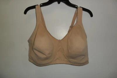 NWOT Woman Within Nude Wireless Back Hook Bra Size 54G - Image 1 of 2