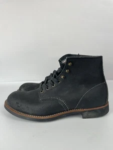 Red Wing 2955 Heritage Blacksmith Boot Black Spitfire Leather Men’s Size 9 D - Picture 1 of 13