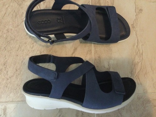 Nuovi sandali Ecco Felicia Night Sky blu cinturino donna 8 8 5 39 eu