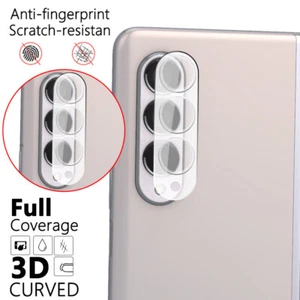 For Samsung Galaxy Z Fold 4 5G Tempered Glass Screen Protector Camera Lens Cover - Photo 1 sur 14