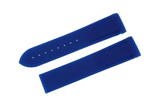 Correa de reloj de buceo de goma azul correa de silicio para OMEGA Seamaster Planet Ocean - Imagen 1 de 2
