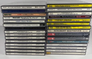 17 used CLASSICAL MIXED CD's WHOLESALE LIQUIDATION MUSIC LOT Discs - Picture 1 of 8