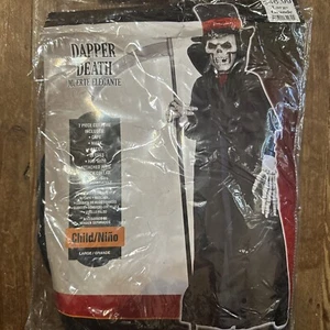 Mort Costumi Eleganti Il Mietitore di Morte Bambino Taglia Large **LEGGI** - Foto 1 di 5
