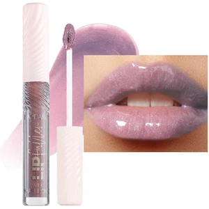 Nude Purple Lip Glosstinted Glitter Lipgloss Lip Oil Teens Moisturizing Lipstick - Picture 1 of 12