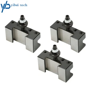 3Pcs OXA #1 250-001 Quick Change Turning & Facing Lathe Tool Post Holder New - Picture 1 of 10