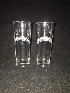 L.A. Chargers Hand Etched (with a Dremel) Shooter Shot Glasses! - Picture 1 of 6
