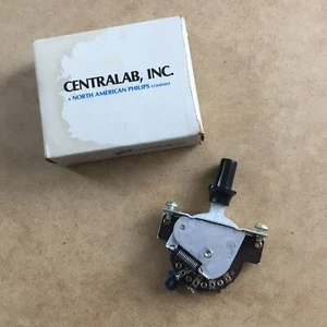 Vintage NOS Centrlab #1454 CRL USA 3 Way Switch Fender Tele Bakelite Daka Ware - Picture 1 of 14