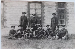 Estonia Unit with 7 Madsen Machine Guns Vintage Photo - Picture 1 of 2